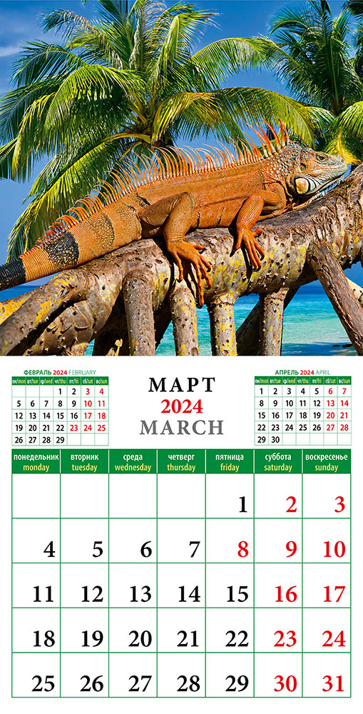 фото календаря Год дракона фото 2